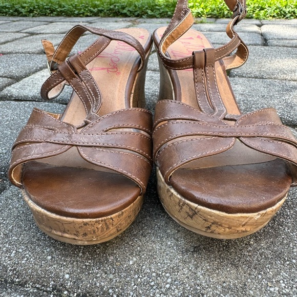 Cork wedge sandals - Picture 6 of 6